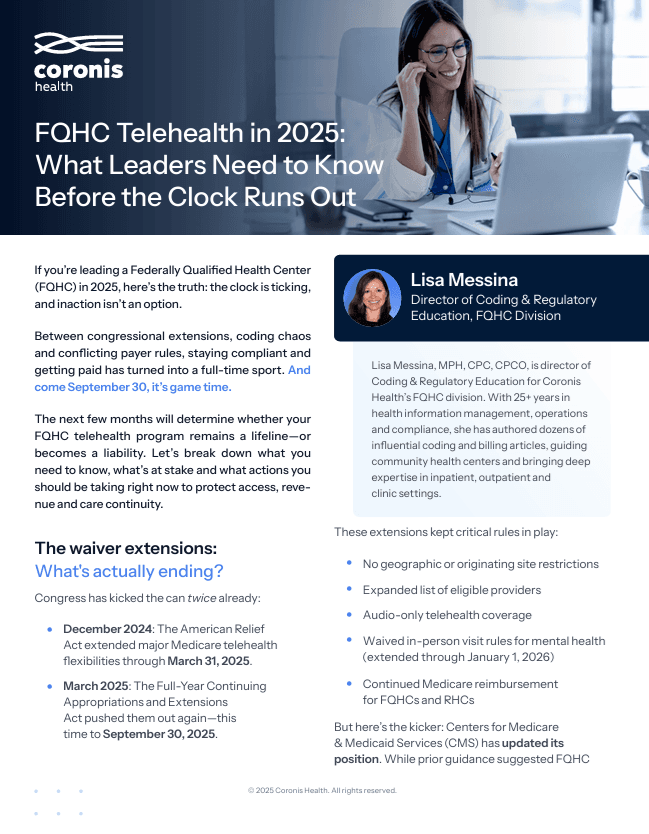 FQHC Telehealth in 2025
